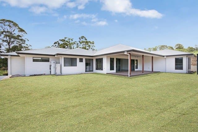 A recently painted Sunshine Coast home